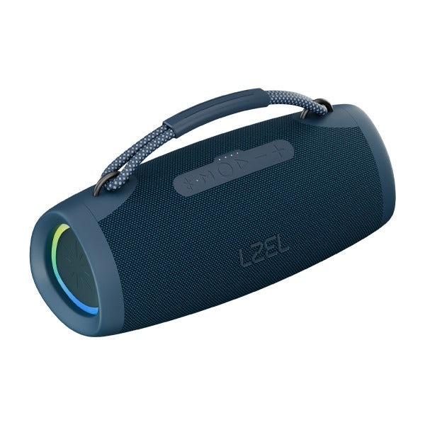 LZEL Aquilasonus Pro Portable Waterproof Bluetooth Speaker With RGB Lights | Blue LZEL Aquilasonus Pro Portable Waterproof Bluetooth Speaker With RGB Lights | Blue